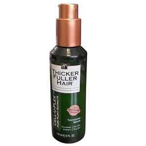 Thicker Fuller Hair Thickening Serum Caffeine 5oz Bottle New Thinning Hair